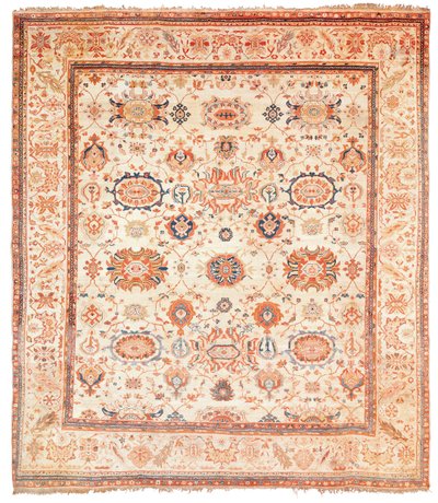 Ziegler-tæppe, Sultanabad-distriktet, Vestpersien, ca. 1880 af Persian School