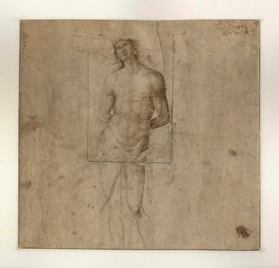 Sankt Sebastian, ca. 1500. af Perugino
