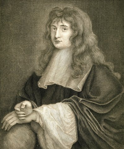 Portræt af Sir Isaac Newton af Peter (after) Lely