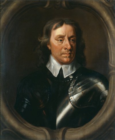 Oliver Cromwell, ca. 1653-55 (olie på lærred) af Peter (studio of) Lely