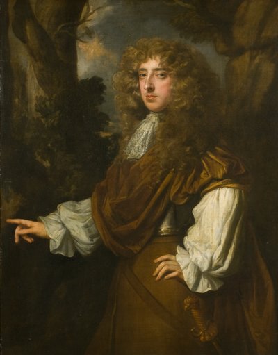 Portræt af en gentleman af Peter (studio of) Lely