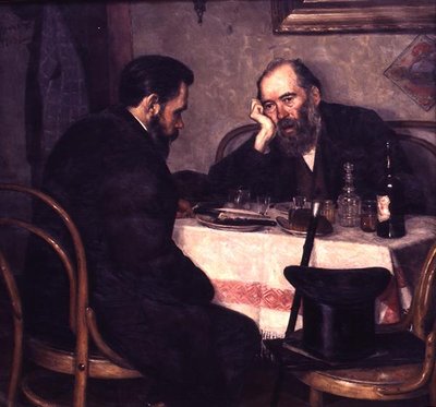 To Venner mødes af Peter Alexandrovich Nilus