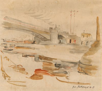 by med bro af Peter August Böckstiegel