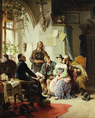Ægteskabsinstruktionerne, 1878 af Peter Baumgartner