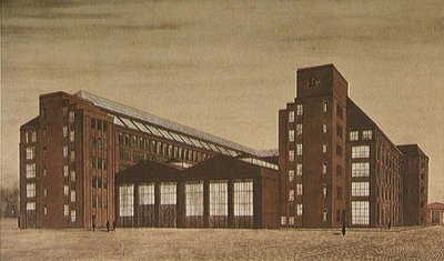 AEG High Tension Factory, Berlin af Peter Behrens