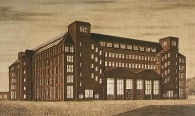AEG High Tension Factory, Berlin af Peter Behrens