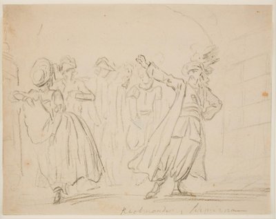 Scene fra The Merchant of Smyrna af Peter Cramer