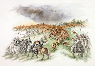 Slaget ved Hastings, 1066 c1990-2010 af Peter Dunn