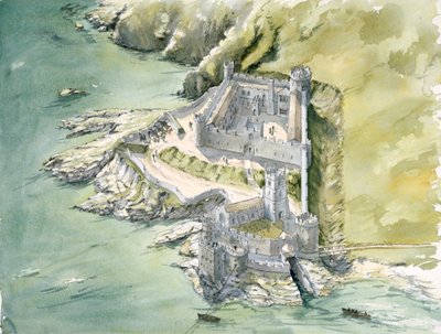 Dartmouth Castle, c1550, c1990-2010 af Peter Dunn