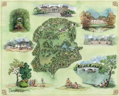 Kenwood House and grounds, c1600-tallet, c1990-2010 af Peter Dunn