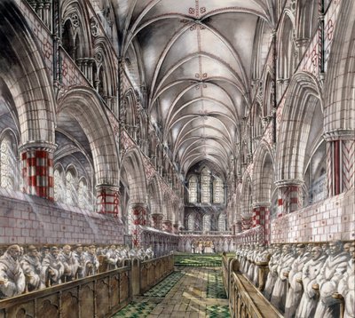 Rievaulx Abbey, 13. århundrede, c1990-2010 af Peter Dunn