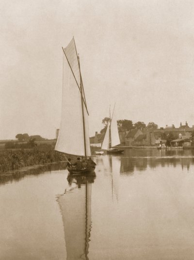 Landsbyen Hørning, c.1886 af Peter Emerson und Thomas Goodall