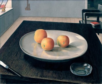 Orange stilleben af Peter Förster