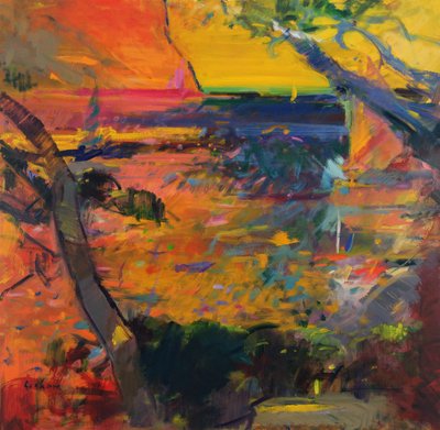 Cap Canaille solnedgang af Peter Graham (Contemporary)