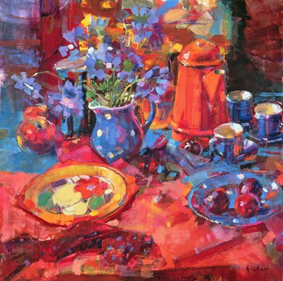 Devon Morgen af Peter Graham (Contemporary)