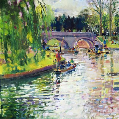 Glad grøn sommer, 1997 af Peter Graham (Contemporary)