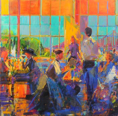 Greens, San Francisco af Peter Graham (Contemporary)