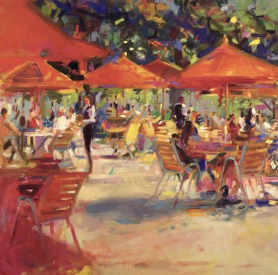 Havecafeen af Peter Graham (Contemporary)