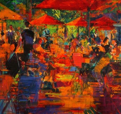 The Grand Cafe, 2011 af Peter Graham (Contemporary)