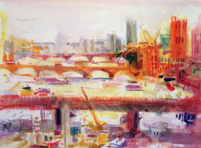 Monets Muse, 2002 (wc på papir) af Peter Graham (Contemporary)