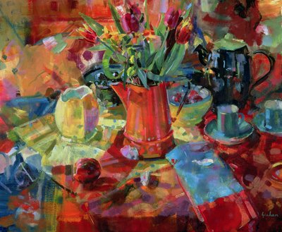 Sienna buket af Peter Graham (Contemporary)