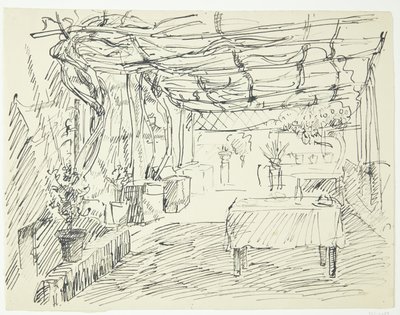 Pergola og pumper af Peter Hansen
