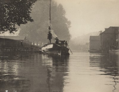En tåget morgen i Norwich af Peter Henry Emerson