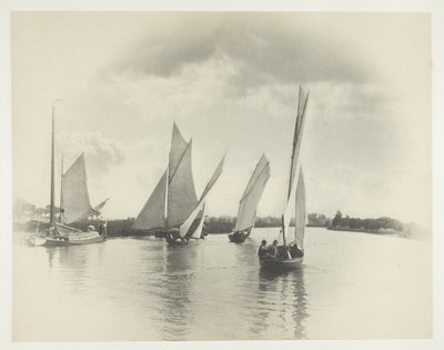 En sejlkamp ved Hørning af Peter Henry Emerson
