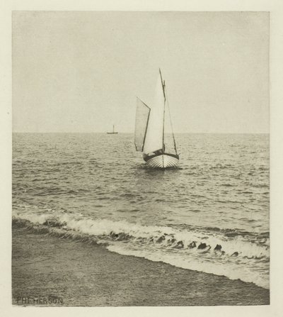 En Suffolk Shrimper "Coming Ashore" af Peter Henry Emerson