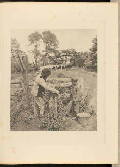 Ved slibestenen - en bondegård i Suffolk af Peter Henry Emerson
