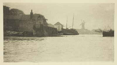På vej mod North River af Peter Henry Emerson