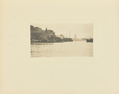 På vej mod North River af Peter Henry Emerson