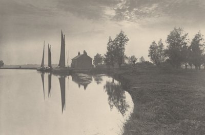 Cantley: Wherries Waiting for the Turn of the Tide af Peter Henry Emerson