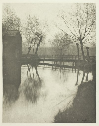Gangbro i nærheden af Chingford af Peter Henry Emerson