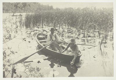 Indsamling af åkander af Peter Henry Emerson
