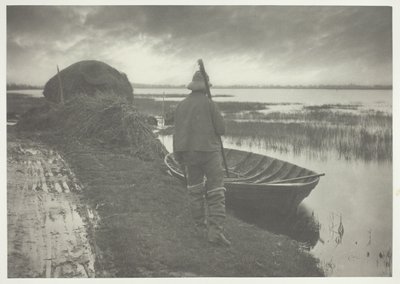 Marshman går i gang med at skære Schoof-stuff af Peter Henry Emerson