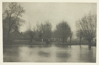 Udmundingen af den gamle flod Stort af Peter Henry Emerson
