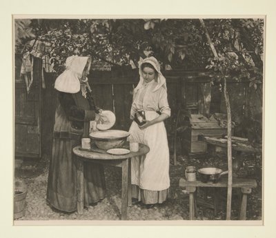 Mrs. Peck og Mary Critten af Peter Henry Emerson