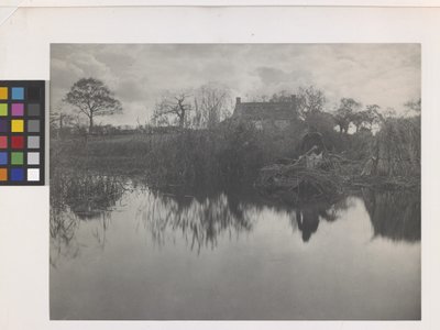 Quanting The Gladdon (platintryk på original montering) af Peter Henry Emerson