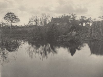 Quanting the Gladdon,1886 (foto) af Peter Henry Emerson