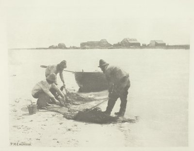 Smeltning på floden Blythe (Suffolk) af Peter Henry Emerson