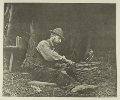 The Basket-Maker (Norfolk) af Peter Henry Emerson