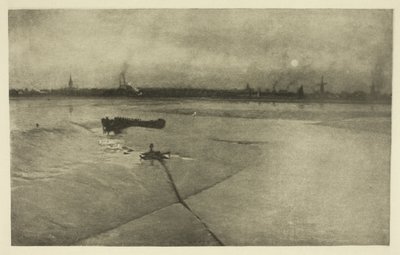 The Last of the Ebb-Great Yarmouth fra Breydon af Peter Henry Emerson