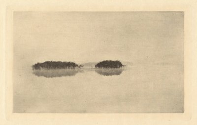The Lone Lagoon, i eller før 1895. af Peter Henry Emerson