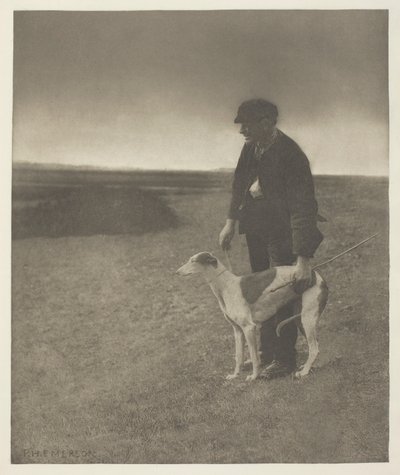 The Poacher - A Hare in View, (Suffolk) af Peter Henry Emerson