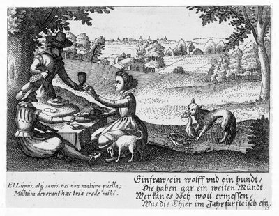 En picnic, ca. 1650 af Peter I Rollos