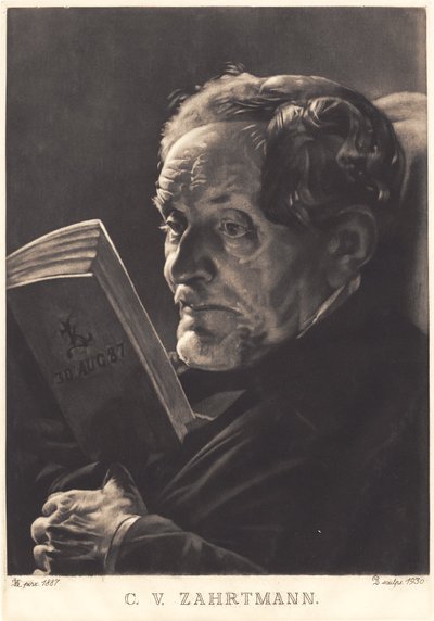Overlæge C. V. Zahrtmann af Peter Vilhelm Ilsted