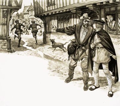 En dag i... en bogtrykkerlærling: Da biskoppen brændte bøgerne af Peter Jackson
