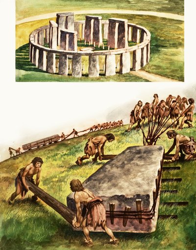 Bygning af Stonehenge af Peter Jackson