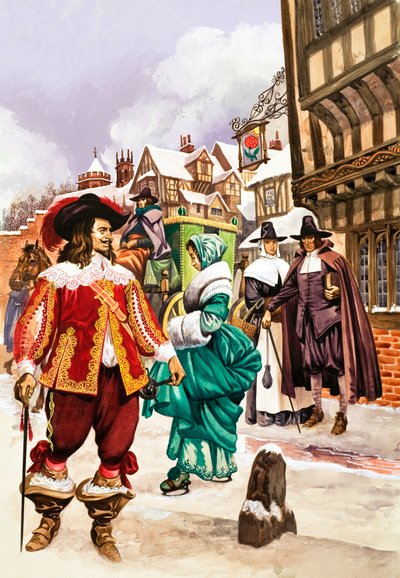 Cavalier i 1600-tallets London af Peter Jackson